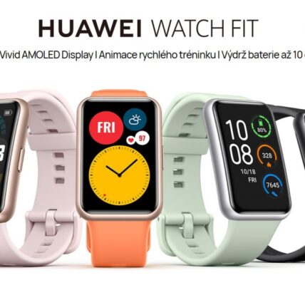 SMART hodinky Huawei Watch Fit, zelená