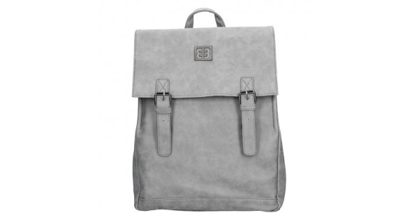 Moderný batoh Enrico Benetti 66195 – šedá