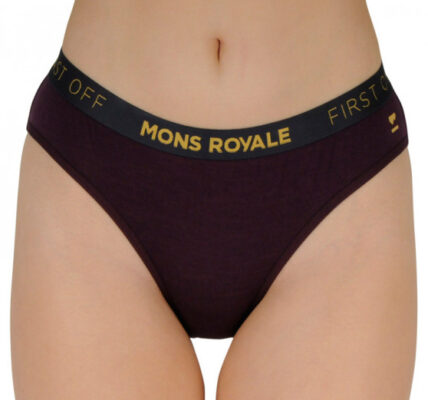 Dámske nohavičky Mons Royale merino vínové (100044-1169-648) XL