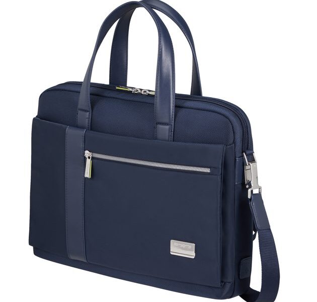 Samsonite Dámská taška na notebook Openroad Chic 2.0 Slim 15,6“ – tmavě modrá