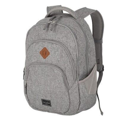 Travelite Městský batoh Basics Melange Light grey 22 l