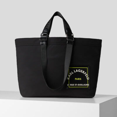 Travel Bag Karl Lagerfeld Rsg Patch Nylon Weekender