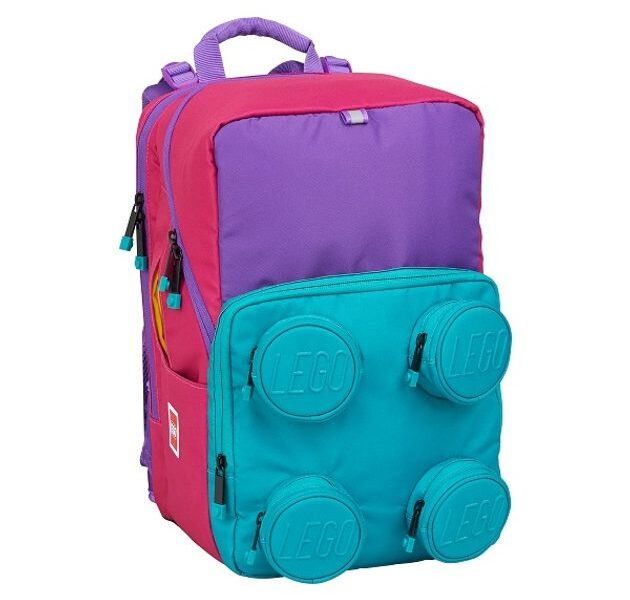 LEGO Školní batoh Pink/Purple Petersen 23 l