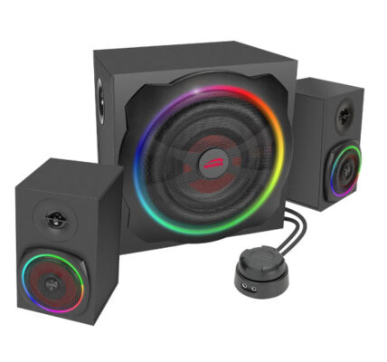 Speedlink Gravity RGB 2.1 Subwoofer System, Black