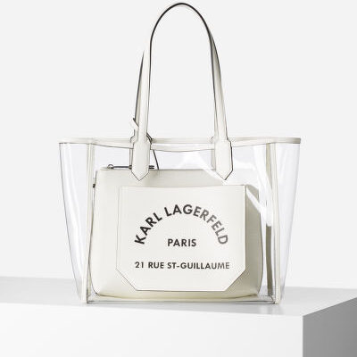 Taška Karl Lagerfeld K/Journey Transparent Tote