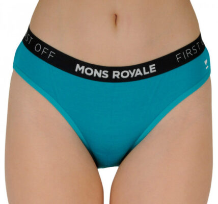 Dámske nohavičky Mons Royale merino modré (100044-1169-284) S
