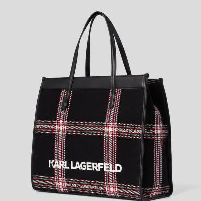 Kabelka Karl Lagerfeld K/Skuare Check Tote