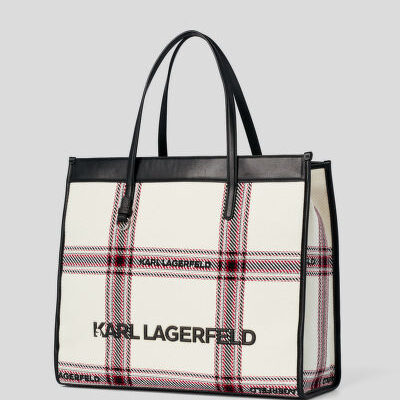Kabelka Karl Lagerfeld K/Skuare Check Tote