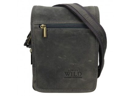 Pánska taška cez rameno Always Wild Vilden – šedá