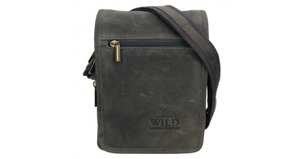 Pánska taška cez rameno Always Wild Vilden – šedá
