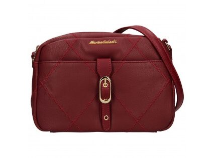 Dámska crossbody kabelka Marina Galant Leticie – vínová