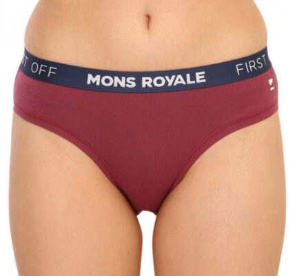 Dámske nohavičky Mons Royale merino fialové (100044-1169-384) L