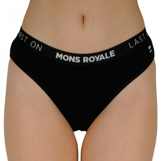 Dámske nohavičky Mons Royale merino čierne (100044-1169-001) XL