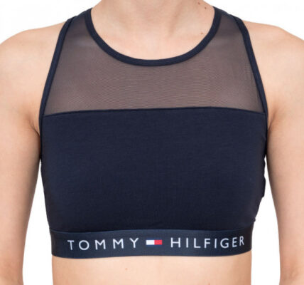 Dámska podprsenka Tommy Hilfiger tmavo modrá (UW0UW00012 416) S