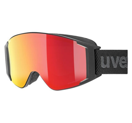 UVEX g.gl 3000 TOP, Black Mat Mirror Red/Polavision S5513322130