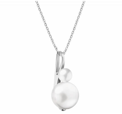 Calvin Klein Dlhý náhrdelník s perlovým príveskom Jazzy KJCEMP040100