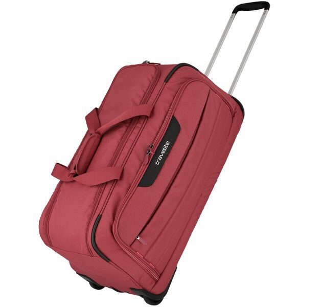 Travelite Cestovní taška na kolečkách Skaii Red 63 l