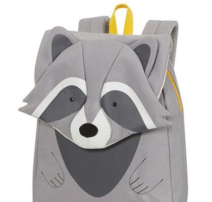 Samsonite Dětský batoh Happy Sammies S+ Raccoon Remy 11 l – šedá