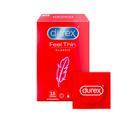 Durex Kondomy Feel Thin Classic 12 ks