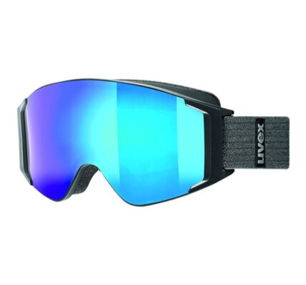 UVEX g.gl 3000 TO, Black Mat / Mirror Blue Lasergold Lite S5513314030