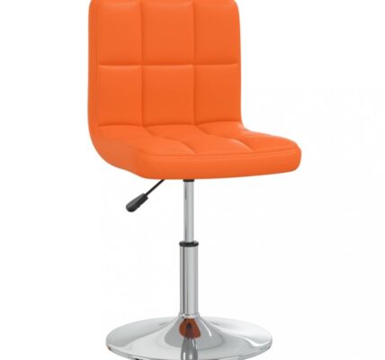 Kancelárska stolička umelá koža / chróm Dekorhome Oranžová,Kancelárska stolička umelá koža / chróm Dekorhome Oranžová