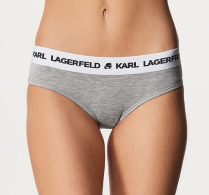 Športové nohavičky Karl Lagerfeld Logo Hipsters