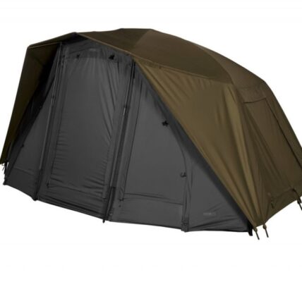 Trakker šitl a prehoz tempest 100 bivvy skull cap wrap aquatexx ev 1.0