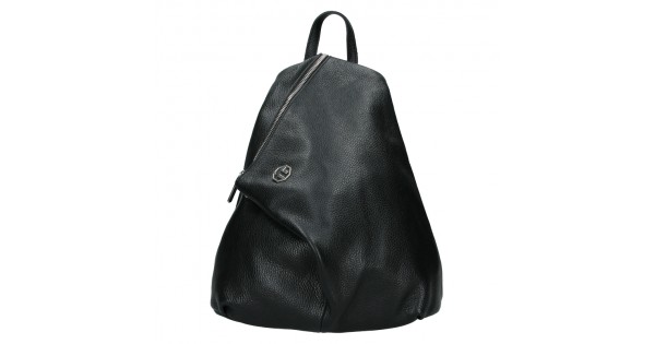 Dámsky kožený batoh Marina Galant Sofia – čierna