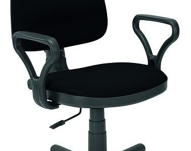 Kancelárska stolička BRAVO látka / plast Sivá / čierna,Kancelárska stolička BRAVO látka / plast Sivá / čierna