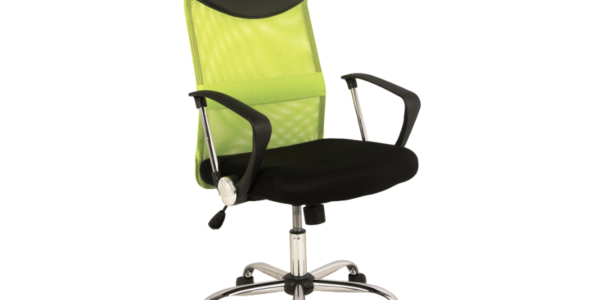 Kancelárska stolička Q-025 Zelená,Kancelárska stolička Q-025 Zelená