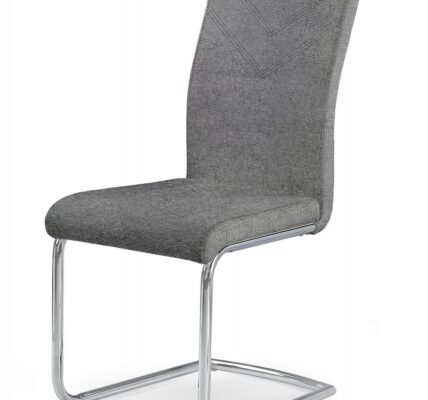 Jedálenská stolička K352 sivá / chrom,Jedálenská stolička K352 sivá / chrom