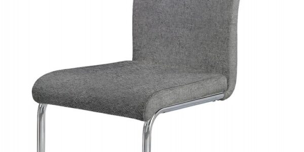 Jedálenská stolička K352 sivá / chrom,Jedálenská stolička K352 sivá / chrom