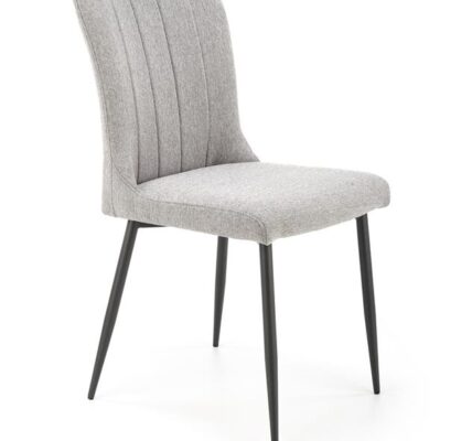 Jedálenská stolička K428 sivá / čierna,Jedálenská stolička K428 sivá / čierna