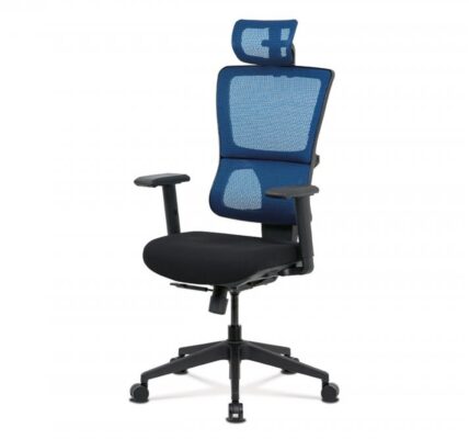 Kancelárska stolička KA-M04 Modrá,Kancelárska stolička KA-M04 Modrá