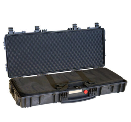 Odolný vodotesný kufor RED9413 Explorer Case® / s puzdrom (Farba: Čierna)