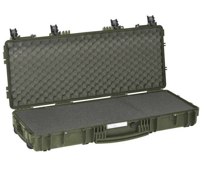 Odolný vodotesný kufor 9413 Explorer Case® / s penou – Zelená (Farba: Zelená)