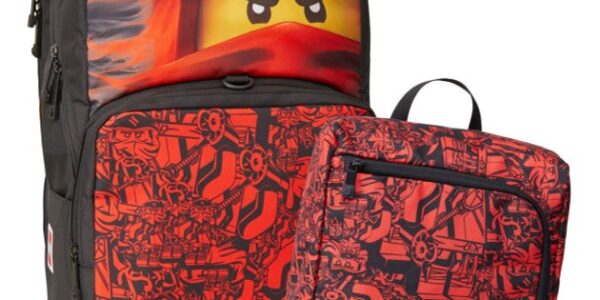LEGO Školní batoh Ninjago Red Maxi Plus 23 l