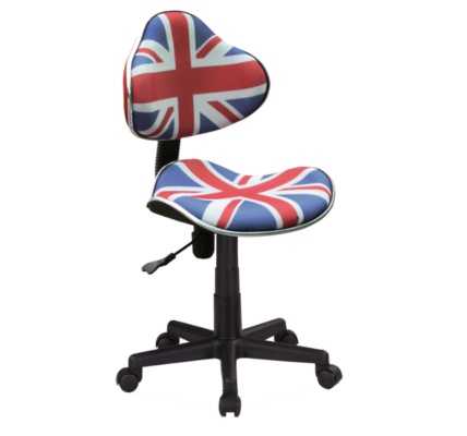 Študentská kancelárska stolička Q-G2 Britská vlajka,Študentská kancelárska stolička Q-G2 Britská vlajka