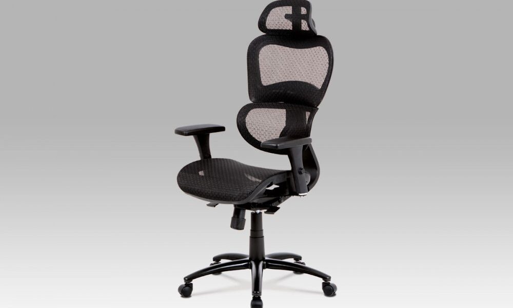 Kancelárska stolička KA-A188 sieťovina / kov Čierna,Kancelárska stolička KA-A188 sieťovina / kov Čierna