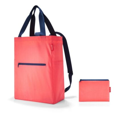 Reisenthel Městský batoh a nákupní taška 2v1 Mini Maxi Coral