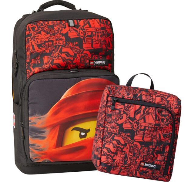 LEGO Školní batoh Ninjago Red Optimo Plus 20 l