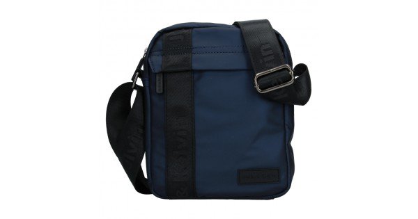 Pánska taška cez rameno Justin & Kelvin Fido – modrá