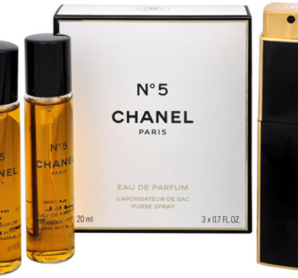 Chanel No. 5 – EDP (3 x 20 ml) 60 ml