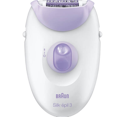 Braun Epilátor Silk -épil 3-170 Purpurová