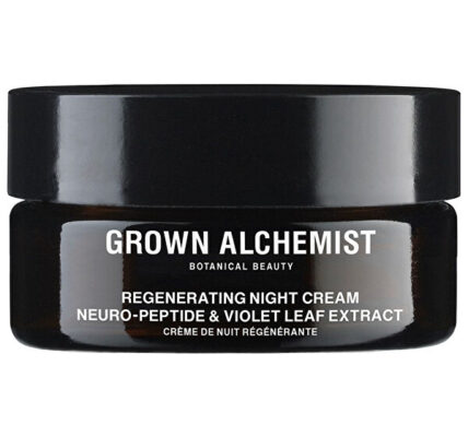 Grown Alchemist Regeneračný nočný krém Neuro -Peptide & Violet Leaf Extract (Regenerating Night Cream) 40 ml