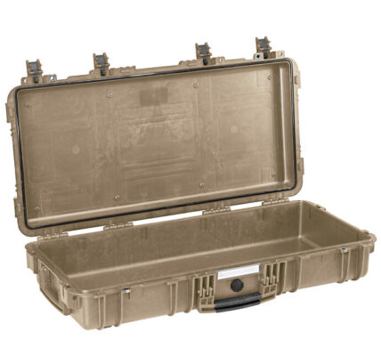 Odolný vodotesný kufor 7814 Explorer Case® / bez peny – Čierna (Farba: Čierna)