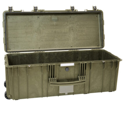 Odolný vodotesný kufor 9433 Explorer Case® / bez peny – Zelená (Farba: Zelená)