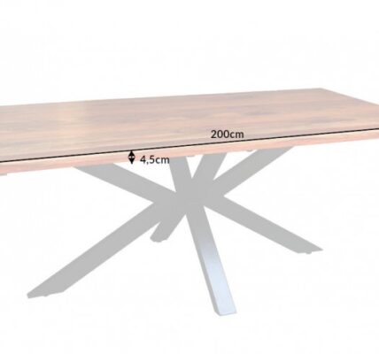 Jedálenský stôl MORFEUS Dekorhome 200x100x76 cm,Jedálenský stôl MORFEUS Dekorhome 200x100x76 cm