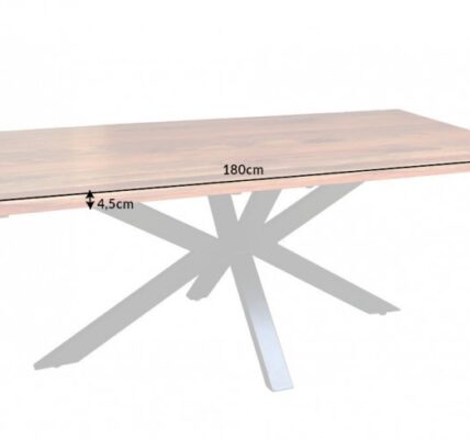 Jedálenský stôl MORFEUS Dekorhome 180x90x76 cm,Jedálenský stôl MORFEUS Dekorhome 180x90x76 cm