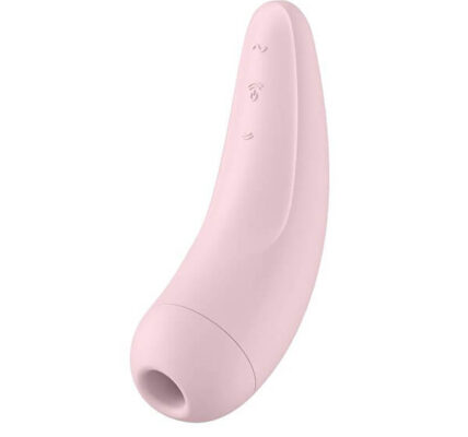 Satisfyer Vibrátor na stimuláciu klitorisu Curvy 2+ Pink